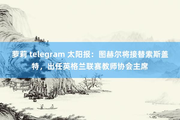 萝莉 telegram 太阳报：图赫尔将接替索斯盖特，出任英格兰联赛教师协会主席
